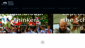 What Berlinbritishschool.de website looked like in 2018 (5 years ago)