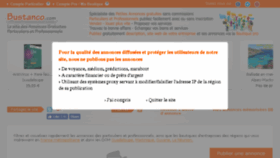 What Bustanco.com website looked like in 2018 (7 years ago)
