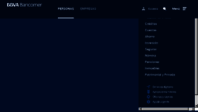 What Bancomer.com.mx website looked like in 2018 (7 years ago)
