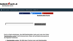 What Bankkontoexperte.de website looked like in 2018 (5 years ago)