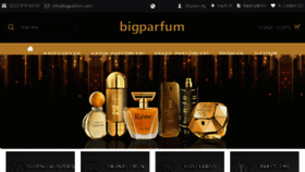 What Bigparfum.com website looked like in 2018 (5 years ago)