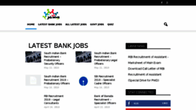 What Bankjobnews.com website looked like in 2018 (6 years ago)