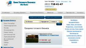 What Biz-bank.ru website looked like in 2018 (5 years ago)