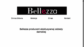 What Bellezzafashion.pl website looked like in 2018 (5 years ago)