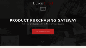 What Buyersdirect.co website looked like in 2018 (6 years ago)