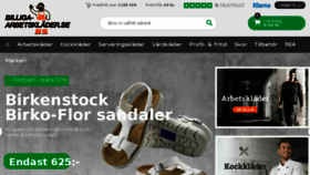What Billiga-arbetsklader.se website looked like in 2018 (5 years ago)