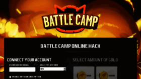 What Battlecamp.cheatyourway.com website looked like in 2018 (5 years ago)