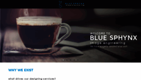 What Bluesphynx.co.za website looked like in 2018 (5 years ago)