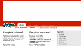 What Banga.tv3.lt website looked like in 2018 (5 years ago)