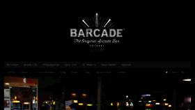 What Barcade.com website looked like in 2018 (5 years ago)