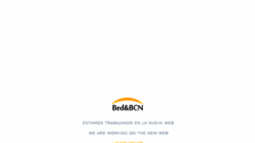 What Bedandbcn.com website looked like in 2018 (5 years ago)