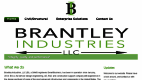 What Brantleyindustries.com website looked like in 2018 (5 years ago)