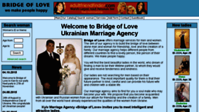 What Bridgeoflove.com.ua website looked like in 2018 (5 years ago)