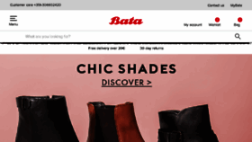 What Bata.pt website looked like in 2018 (5 years ago)