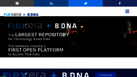 What Bdna.com website looked like in 2018 (5 years ago)
