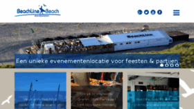 What Beachlinebeach.nl website looked like in 2018 (5 years ago)