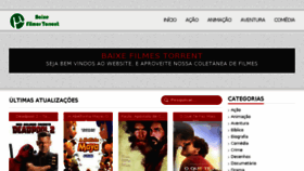 What Baixefilmestorrent.com website looked like in 2018 (5 years ago)
