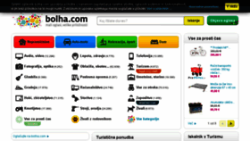 What Bolha.si website looked like in 2018 (5 years ago)