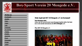 What Boxclub-dortmund-mengede.de website looked like in 2018 (5 years ago)