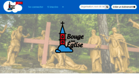 What Bougetoneglise.fr website looked like in 2018 (5 years ago)