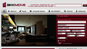 What Bkkmove.com website looked like in 2018 (5 years ago)