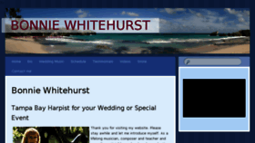 What Bonniewhitehurst.com website looked like in 2018 (5 years ago)