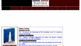 What Buscajus.com.br website looked like in 2018 (5 years ago)
