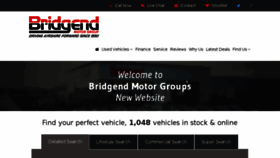 What Bridgendgroup.co.uk website looked like in 2018 (5 years ago)