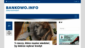 What Bankowo.info website looked like in 2018 (5 years ago)