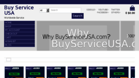 What Buyserviceusa.com website looked like in 2018 (5 years ago)