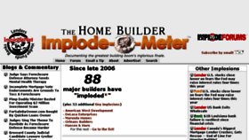 What Builder-implode.com website looked like in 2018 (5 years ago)