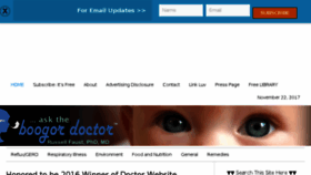 What Boogordoctor.com website looked like in 2018 (5 years ago)