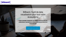 What Biboard.fr website looked like in 2018 (5 years ago)