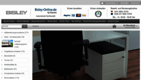 What Bisley-einrichtung.de website looked like in 2018 (5 years ago)