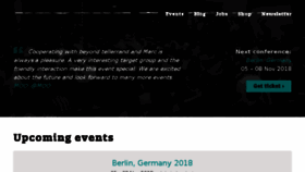 What Btconf.net website looked like in 2018 (5 years ago)