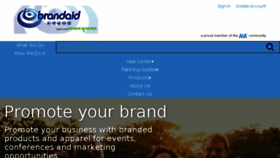 What Brandaids.net website looked like in 2018 (5 years ago)