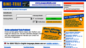 What Bike-teile.de website looked like in 2018 (7 years ago)