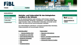 What Betriebsmittelliste.ch website looked like in 2018 (5 years ago)