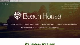 What Beechhousesarc.org website looked like in 2018 (5 years ago)