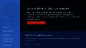 What Bqa.org website looked like in 2018 (5 years ago)