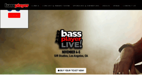 What Bassplayerlive.com website looked like in 2018 (5 years ago)