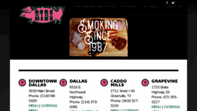 What Bakersribs.com website looked like in 2018 (5 years ago)