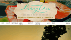 What Berrytreephotography.com website looked like in 2018 (5 years ago)