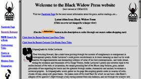 What Blackwidowpress.com website looked like in 2018 (6 years ago)