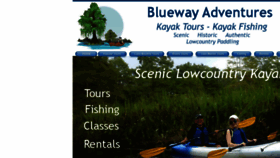 What Bluewayadventures.com website looked like in 2018 (5 years ago)