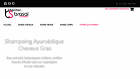 What Brasal.ma website looked like in 2018 (5 years ago)
