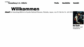 What Buehrle.ch website looked like in 2018 (5 years ago)