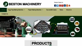 What Bestonpapermachine.com website looked like in 2018 (5 years ago)