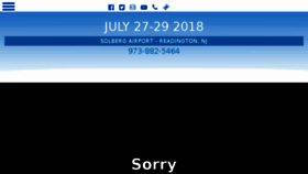 What Balloonfestival.com website looked like in 2018 (5 years ago)