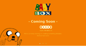 What Babybox.tv website looked like in 2018 (5 years ago)